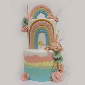 Tarta arco iris
